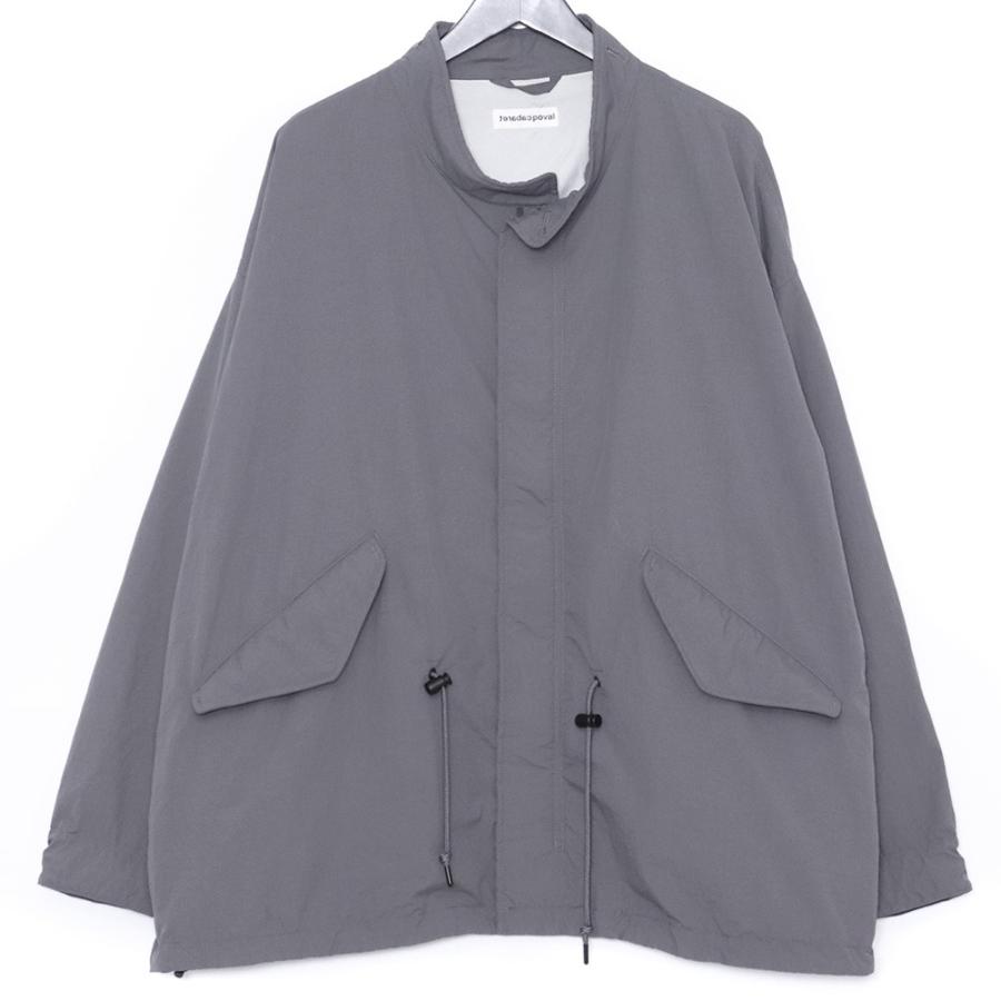 CABARET POVAL ナイロンジャケット Lサイズ グレー 22AW-PVA-0T01