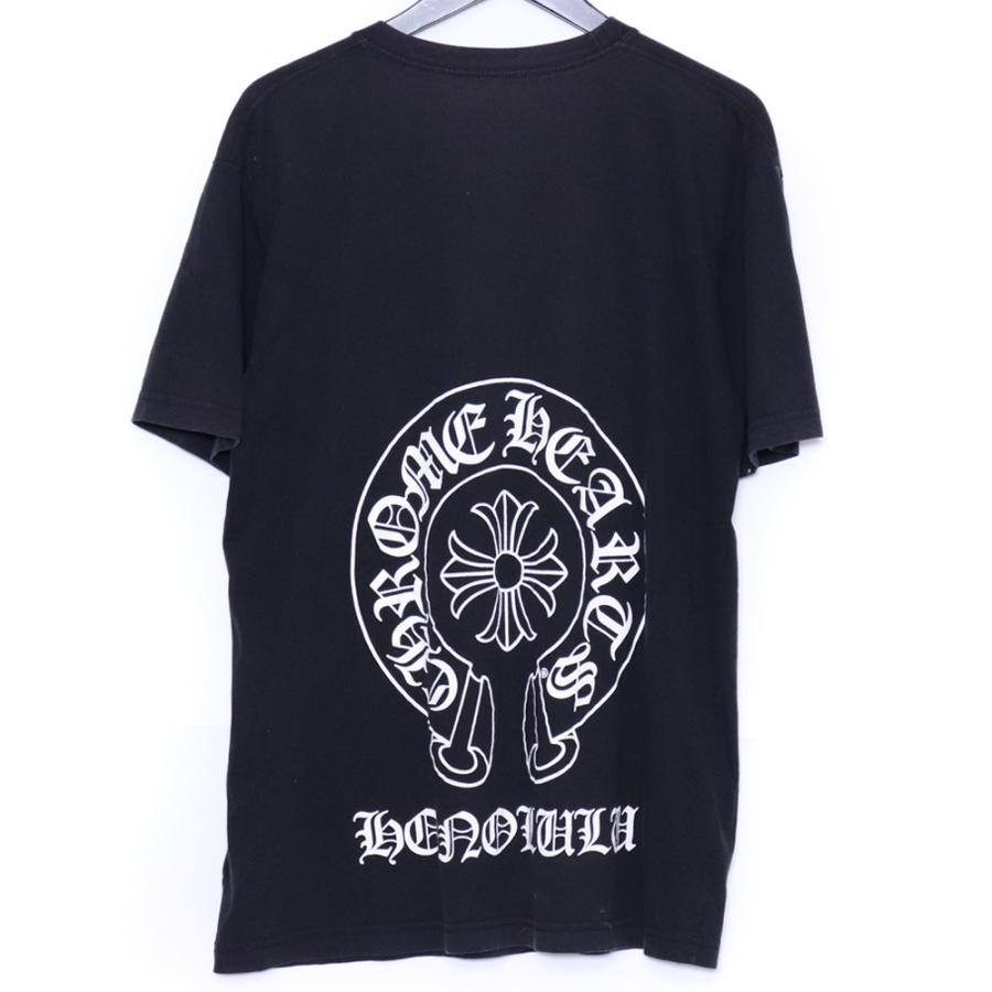 CHROME HEARTS ホノルル限定 ホースシュープリント ポケットTシャツ L