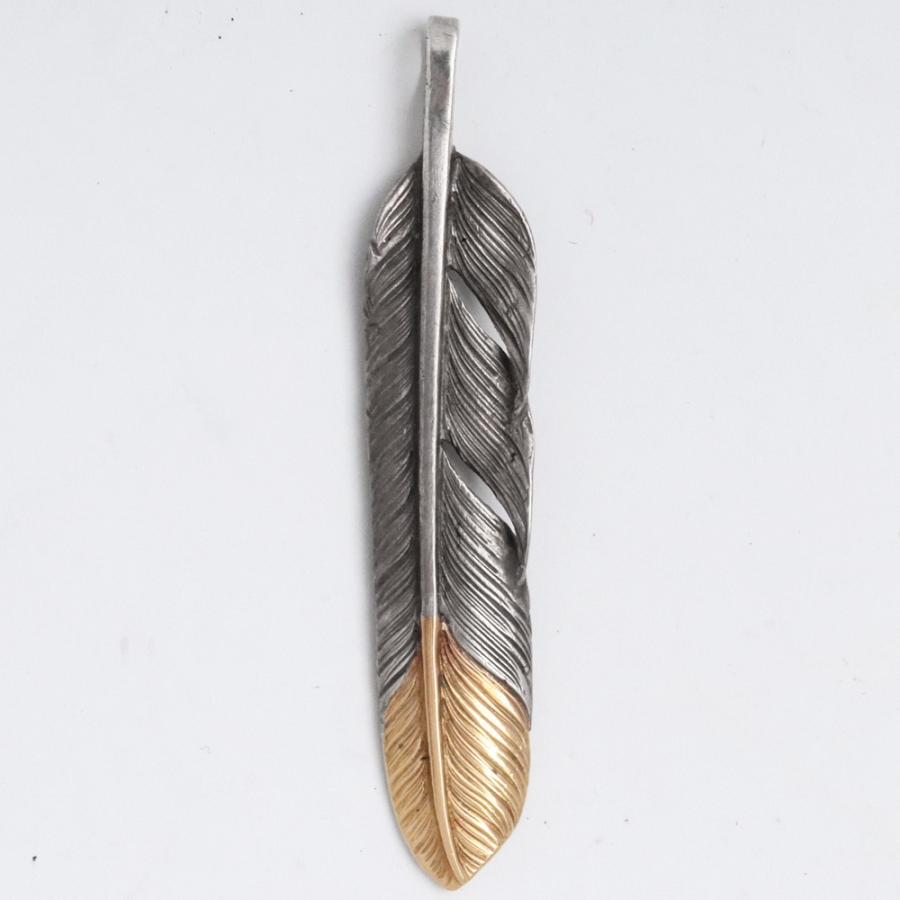 タロウ ワシミ・M FLIGHT FEATHER 鷲見太郎 TARO WASHIMI M flight feather K18 top 01 シルバー