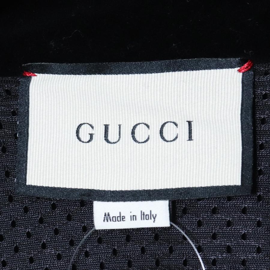 GUCCI ベロアオーバーサイズシェニールブルゾン XSサイズ ブラック  