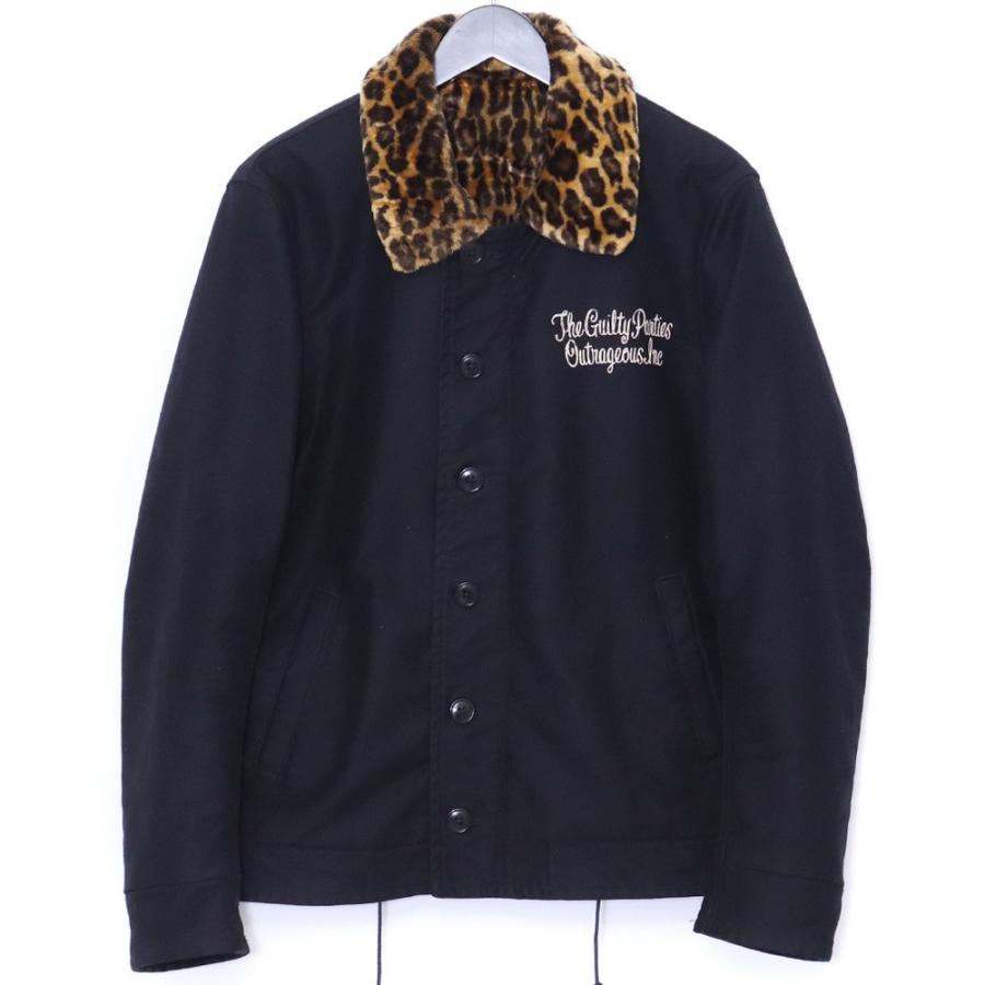 WACKO MARIA N-1 DECK JACKET Mサイズ ブラック ワコマリア デッキ