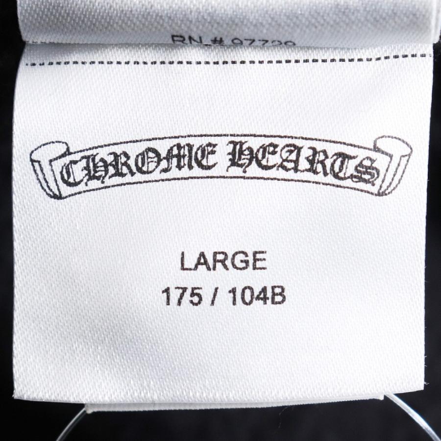 CHROME HEARTS オンライン限定袖ロゴプリントプルオーバーパーカー L