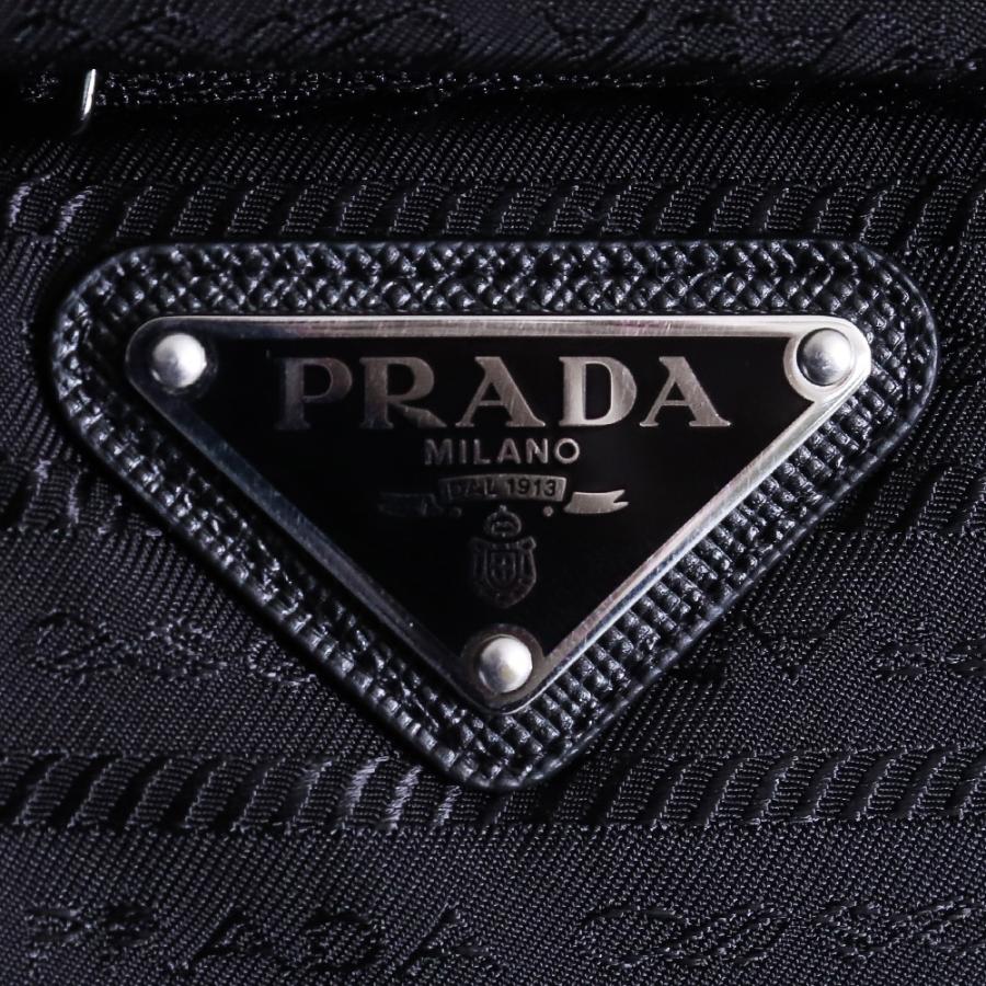 最高級】PRADA プラダ スーツベスト ジレ トライアングルロゴ ブラック