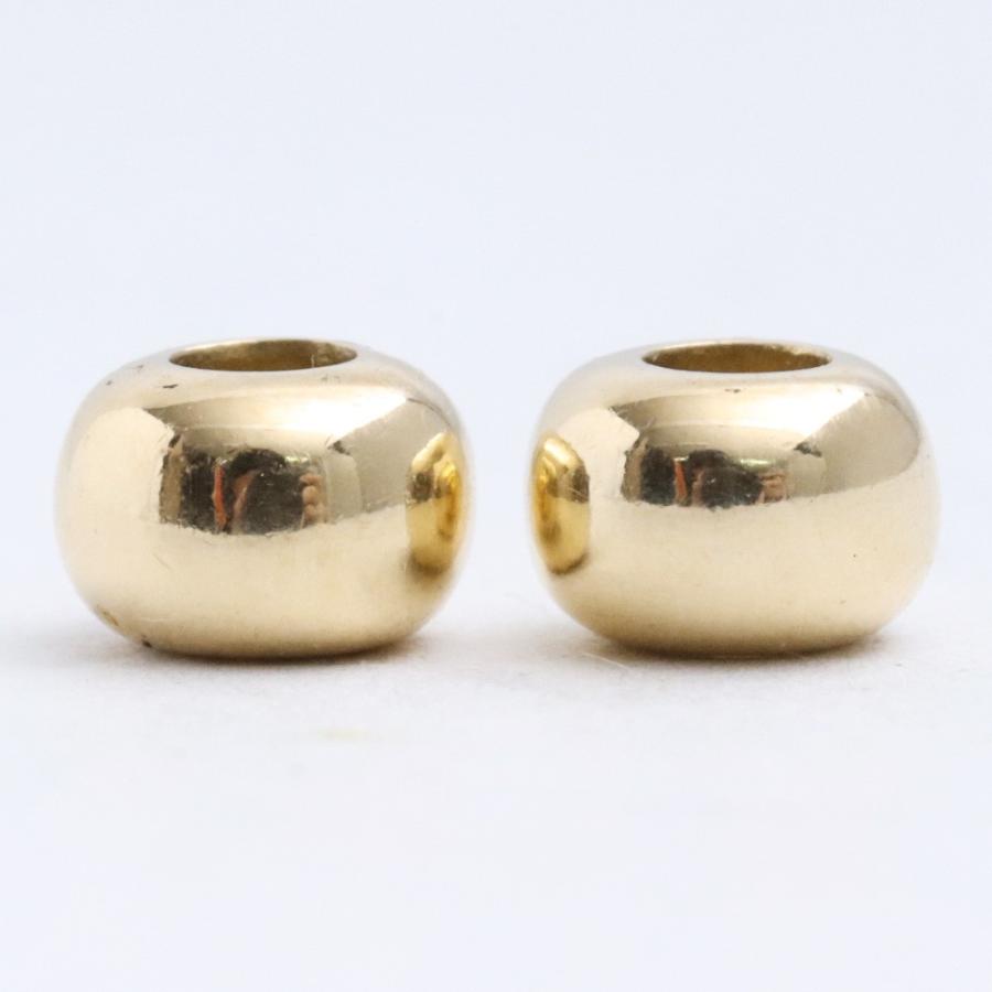NAPI BEADS K18 ビーズ 2個セット ゴールド SSサイズ ナピビーズ 