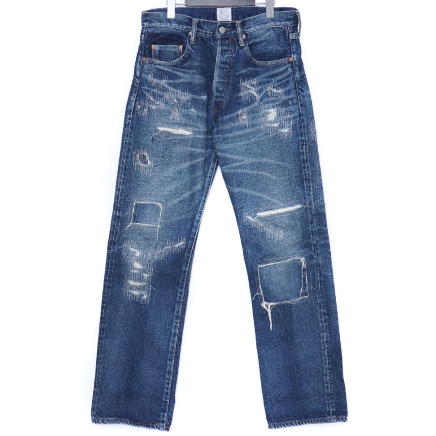 EYE JUNYA WATANABE MAN × NEW MANUAL Wネームデニムパンツ Sサイズ