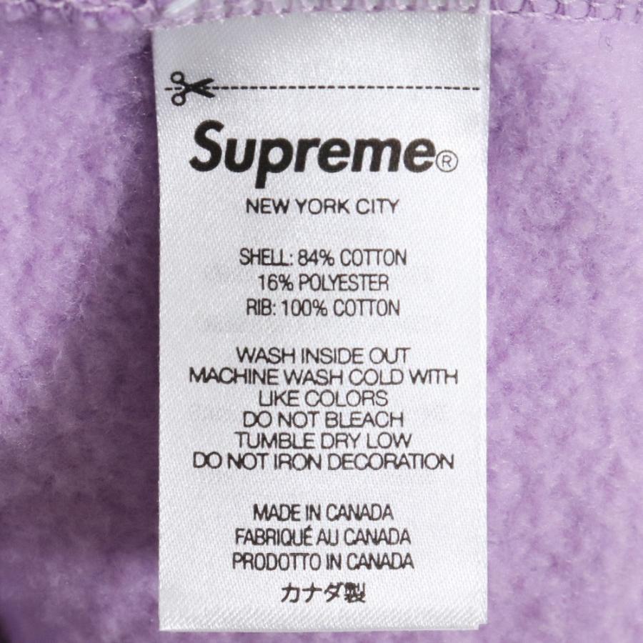 SUPREME Established Crewneck Sサイズ Violet シュプリーム SUPREME Established Crewneck Sサイズ Violet シュプリーム