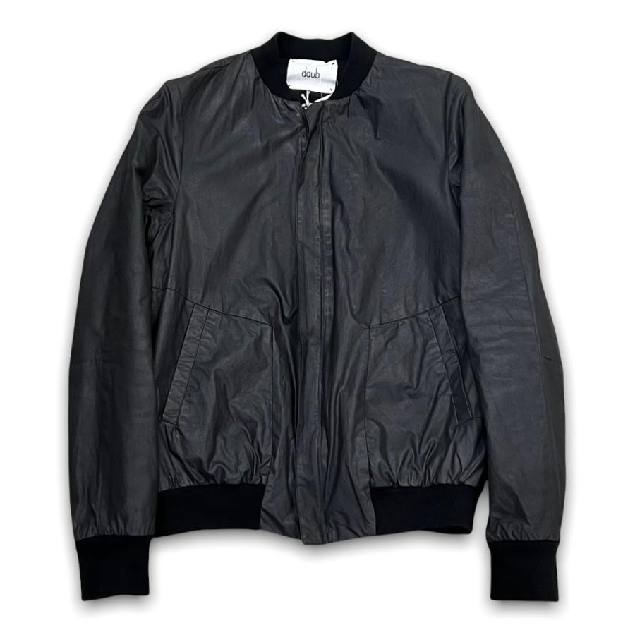 DAUB 21AW DYEING PADDED BOMBER JACKET / ELASTIC-COTTON M22FWJK19