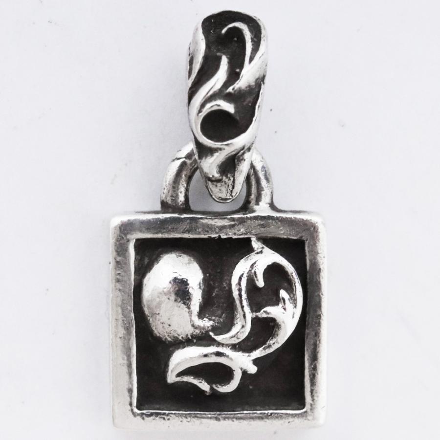 CHROME HEARTS フレームドハートチャーム シルバー クロムハーツ