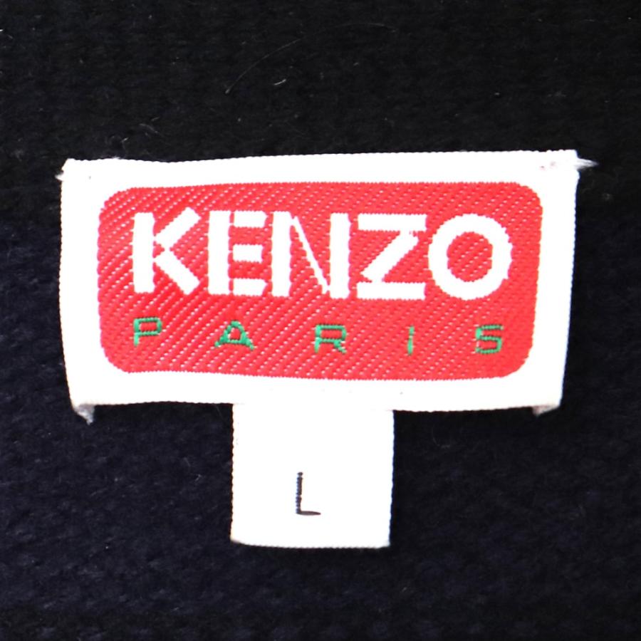 KENZO アップリケプルオーバータイガーモチーフ Vネックセーター サイズL ネイビー FC65PU3293BB ケンゾー |  | 07