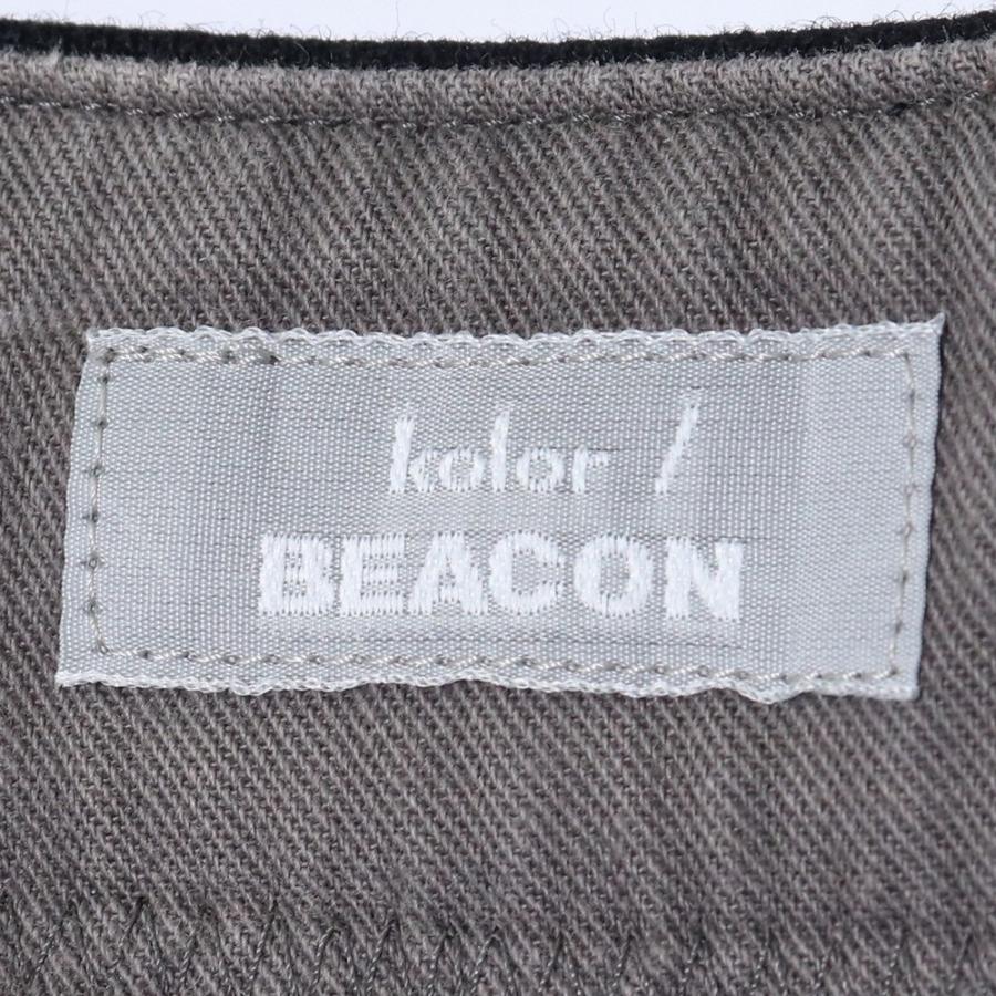KOLOR BEACON メンズストレートパンツ 2 グレー 14WBM-P01131 カラー