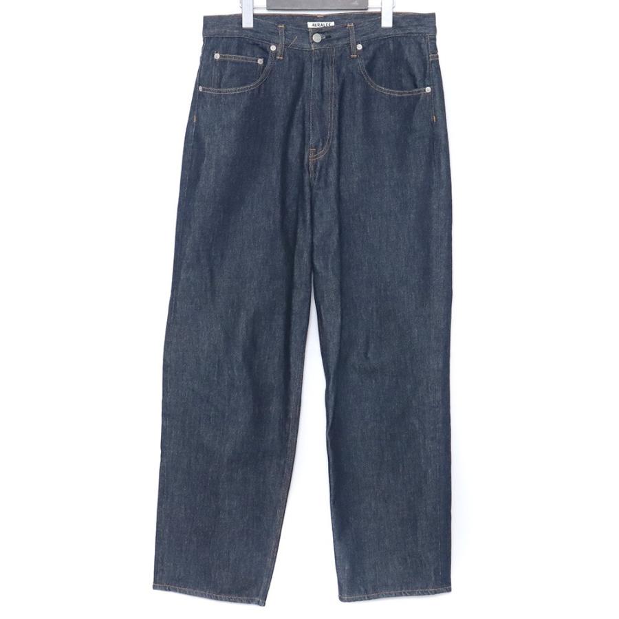 AURALEE HARD TWIST DENIM WIDE PANTS サイズ32 インディゴ A00P03DM 