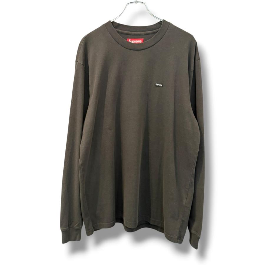 SUPREME 26SS Small Box Logo L/S Tee Mサイズ ブラック シュプリーム