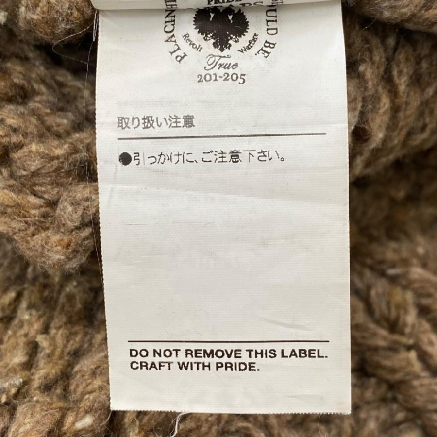 WTAPS 13AW COWICHAN VEST カウチンベスト 1 ブラウン 132MADT-KNM04 