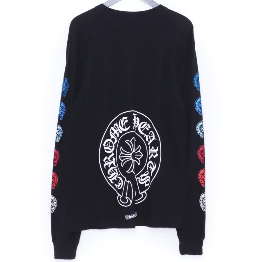 CHROME HEARTS マルチカラーホースシューロングスリーブTシャツ L
