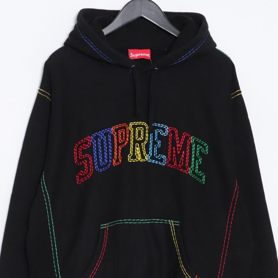 Supreme 20AWBig Stitch Hooded Sweatshirt