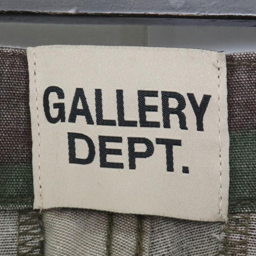 GALLERY DEPT. Camo Flare Carpenter Pants 31インチ カーキ GALLERY DEPT. Camo Flare Carpenter Pants 31インチ カーキ
