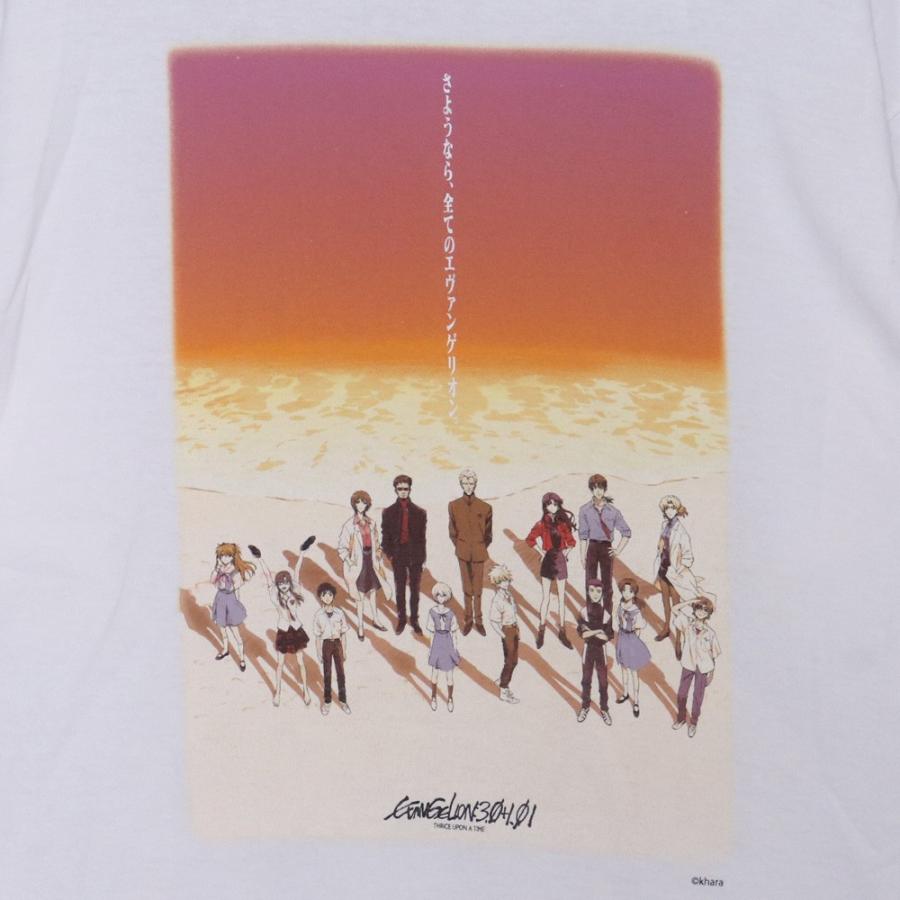 未使用 SAINT MICHAEL EV SS TEE Lサイズ ホワイト オレンジ SM-HR3