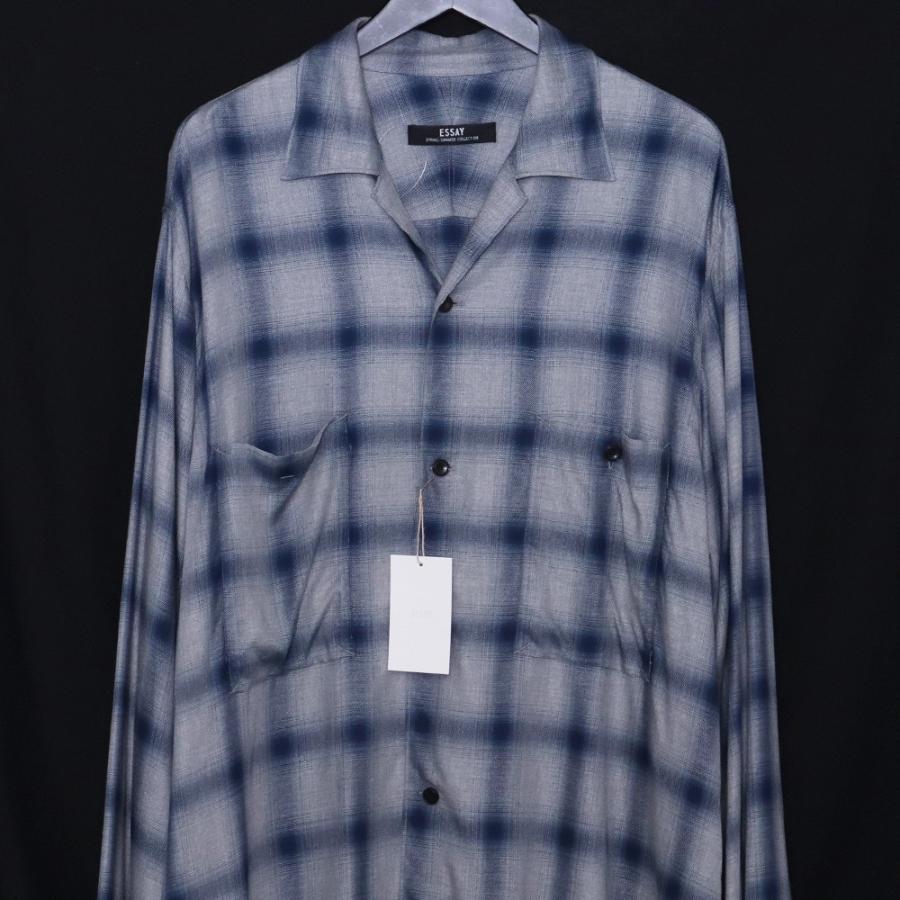 トップス ESSAY エッセイ 24SS CACHECOUER SS SHIRT - SHADOW CHECK