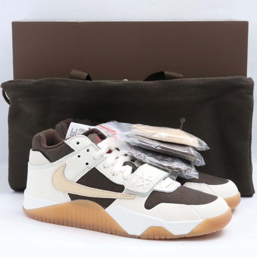 未使用 24.5cm NIKE × TRAVIS SCOTT Jordan Jumpman Jack TR Sail and 