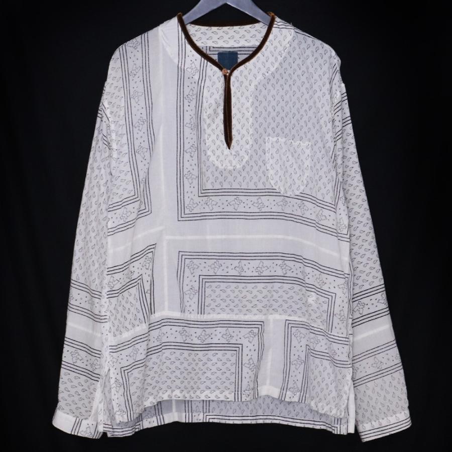 VISVIM ICT TUNIC SHIRT サイズ3 ホワイト 0220905011009 ビズビム 