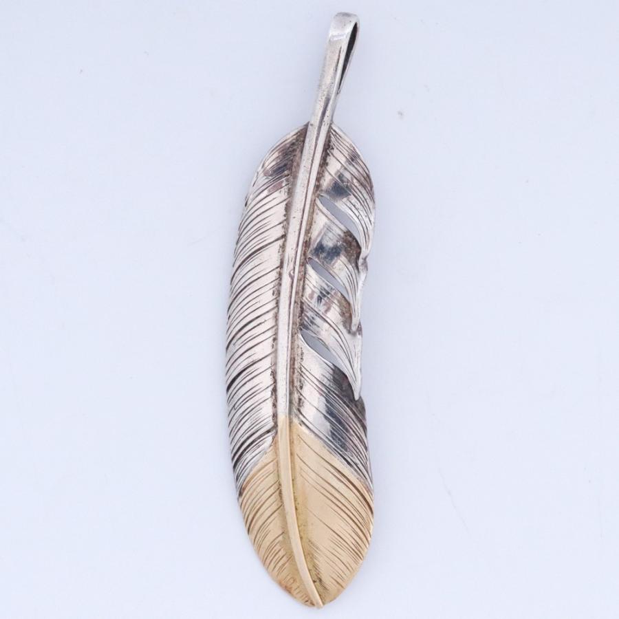 TARO WASHIMI 廃盤 L flight feather K18 top 01 シルバー ゴールド