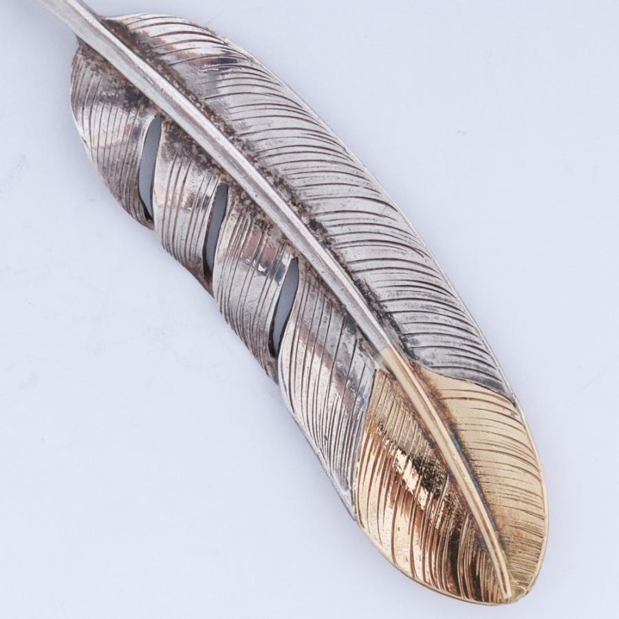 TARO WASHIMI 廃盤 L flight feather K18 top 01 シルバー ゴールド