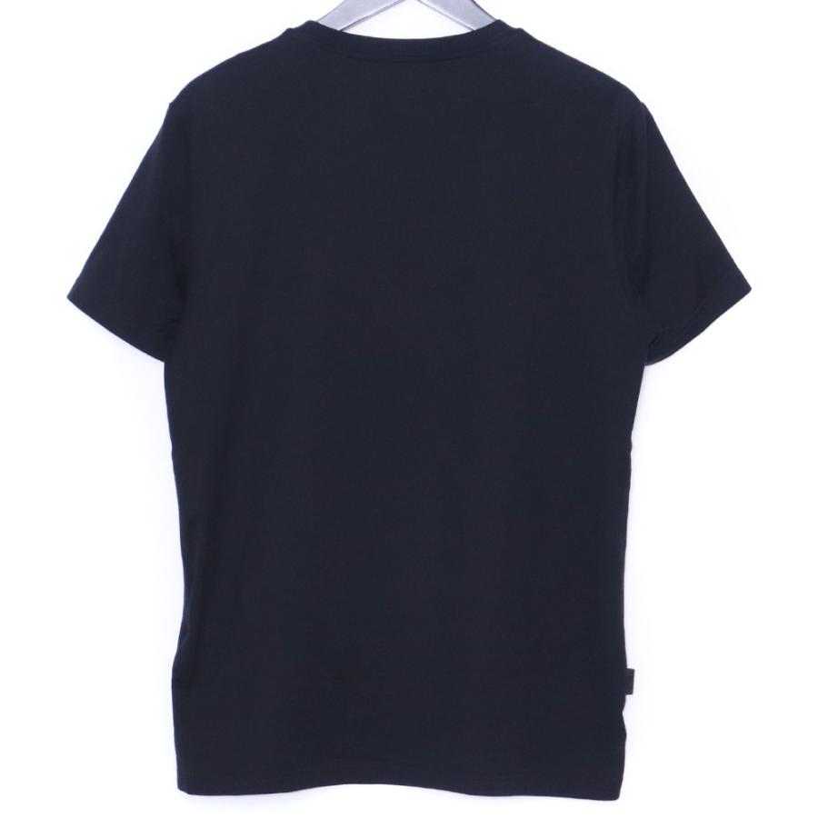 フェンディ【FENDI】FAF532 AD3C ズッカ柄ブラックコットンTシャツ