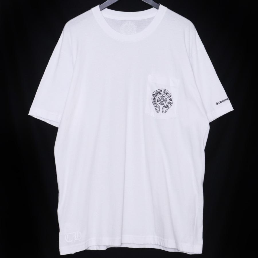 Chrome Hearts クロムハーツ　ホースシュー　Tシャツ　XL 未使用 CHROME HEARTS ポケットTシャツ ホースシュー XLサイズ