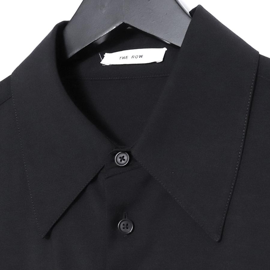THE ROW kroner shirt Mサイズ ブラック 435W2267 ザロウ