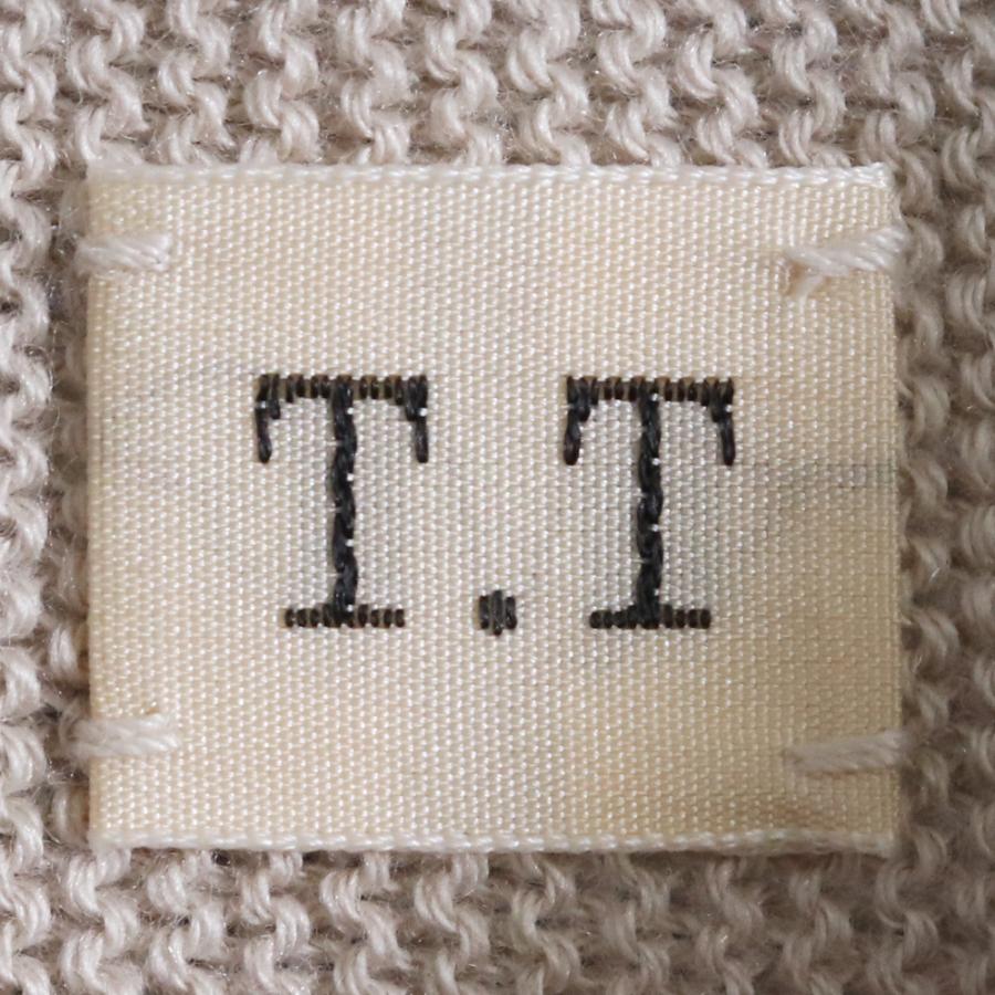 たかはし 未使用 TAIGA TAKAHASHI C.1960's Polo Knit サイズ36 ベージュ