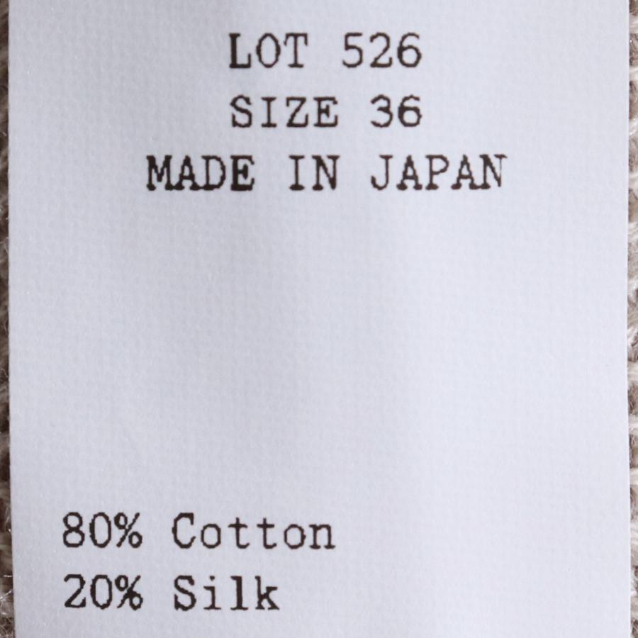 未使用 TAIGA TAKAHASHI C.1960's Polo Knit サイズ36 ベージュ