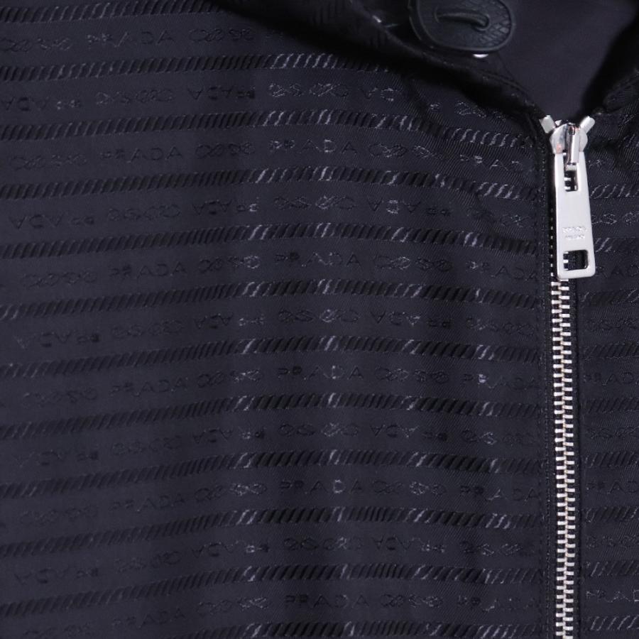 PRADA トライアングルロゴ リナイロンジャケット Mサイズ ブラック