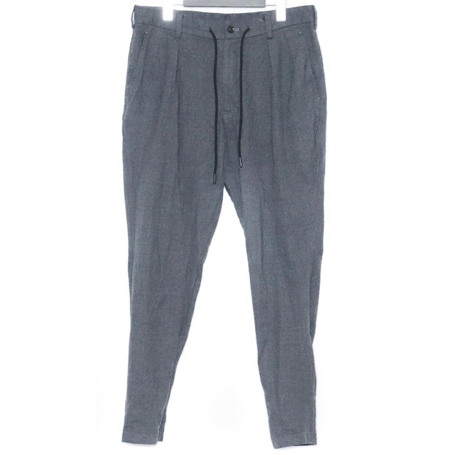 JUNHASHIMOTO 2 TUCK PANTS サイズ4 グレー 1072320004 ジュン JUNHASHIMOTO 2 TUCK PANTS サイズ4 グレー 1072320004 ジュン