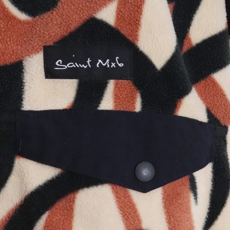 SAINT MICHAEL FLEECE PLOVR/TRIVAL CAMO Lサイズ ベージュ SM