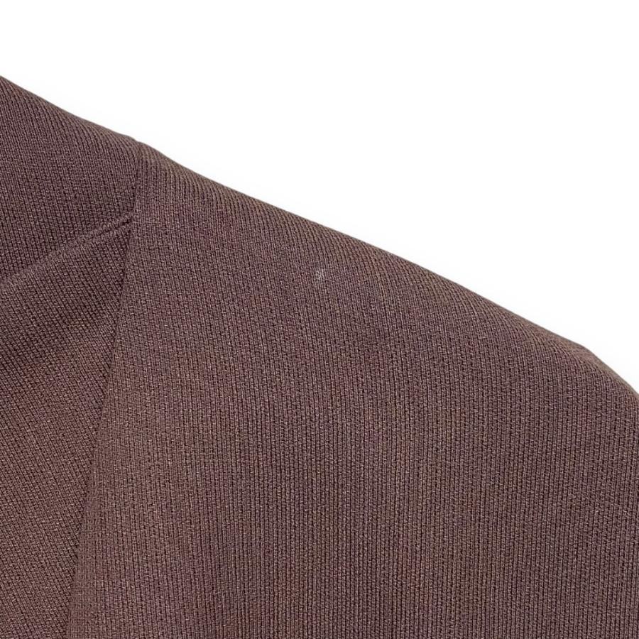 ETHOSENS LAYER COLLAR COAT ウール コート サイズ不明 ブラウン系