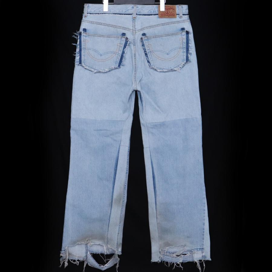 READYMADE WIDE FLARE DENIM PANTS サイズW36 L31 インディゴ RE-CO-BL 