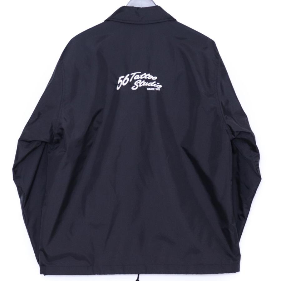 WACKO MARIA 56 TATTOO STUDIO COACH JACKET Mサイズ ブラック 56TS-WM