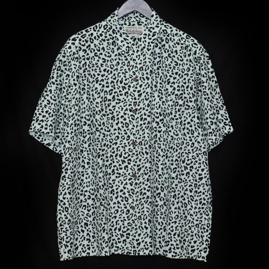 WACKO MARIA HAWAIIAN SHIRT S/S TYPE-5 Lサイズ ミントグリーン 