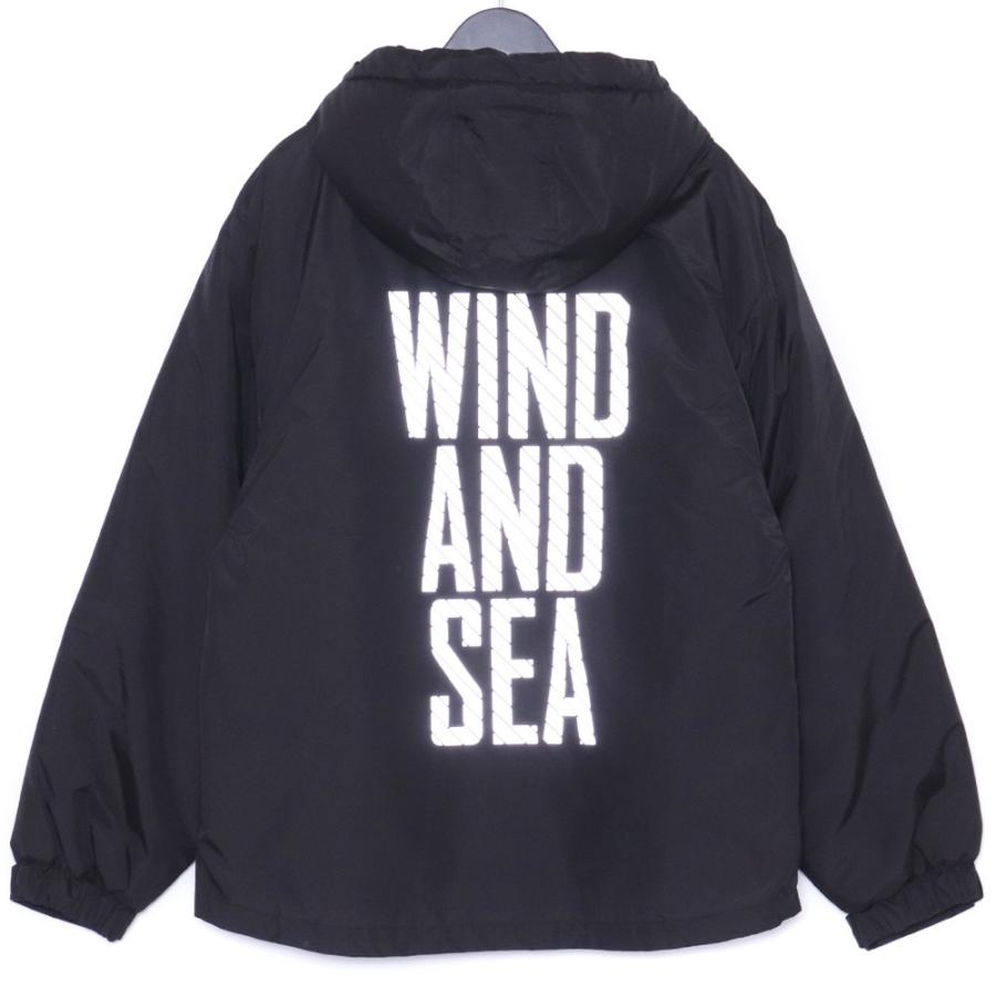 WIND AND SEA WARM SHELL PAD HOODIE JACKET Lサイズ ブラック WIND AND SEA WARM SHELL PAD HOODIE JACKET Lサイズ ブラック