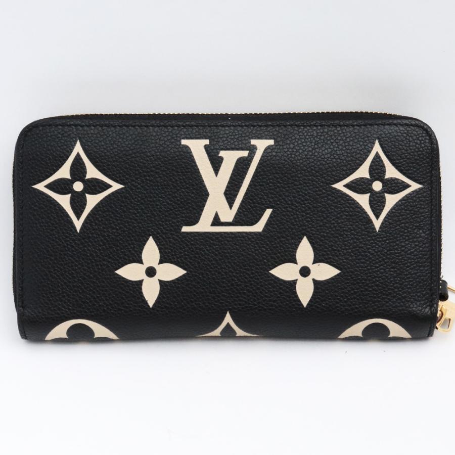 LOUIS VUITTON ジッピー・ウォレット モノグラム・アンプラント