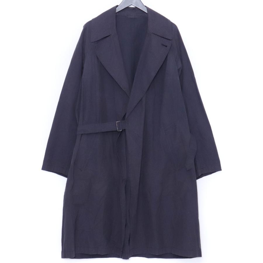 COMOLI タイプライター タイロッケン コート サイズ2 ネイビー 101