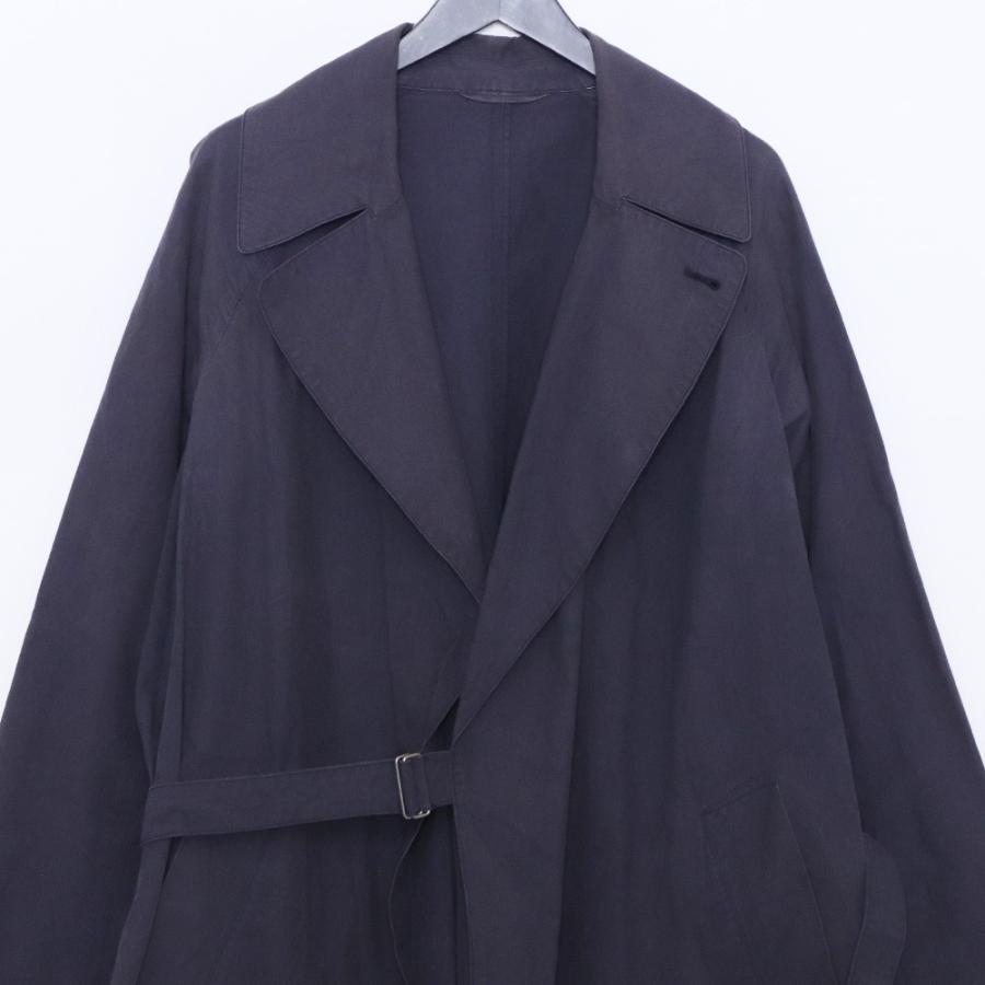 COMOLI タイプライター タイロッケン コート サイズ2 ネイビー 101