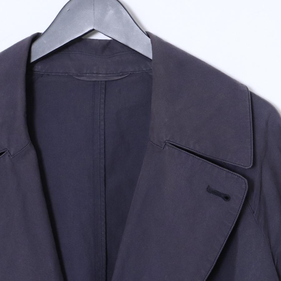 COMOLI タイプライター タイロッケン コート サイズ2 ネイビー 101