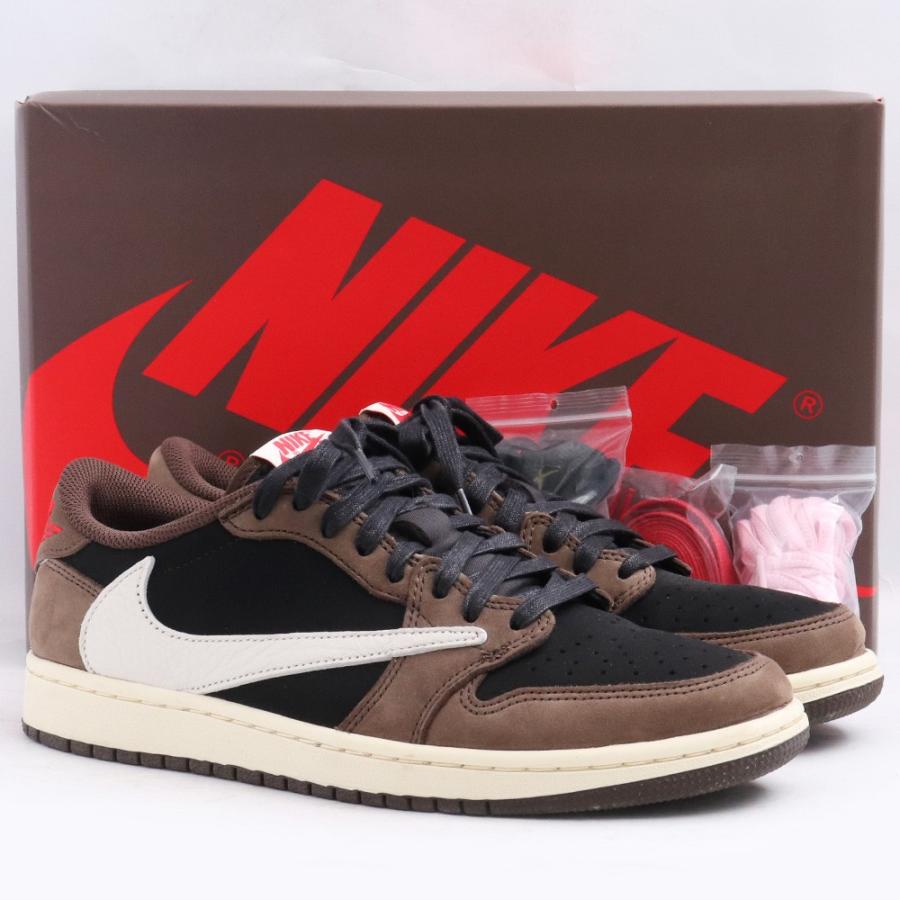 26cm NIKE × TRAVIS SCOTT Air Jordan 1 Low OG SP-T Black/Dark 26cm NIKE × TRAVIS SCOTT Air Jordan 1 Low OG SP-T Black/Dark