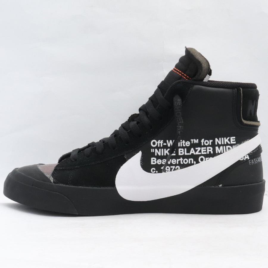27cm NIKE × OFF-WHITE THE 10 BLAZER MID AA3832-001 ナイキ 27cm NIKE × OFF-WHITE THE 10 BLAZER MID AA3832-001 ナイキ