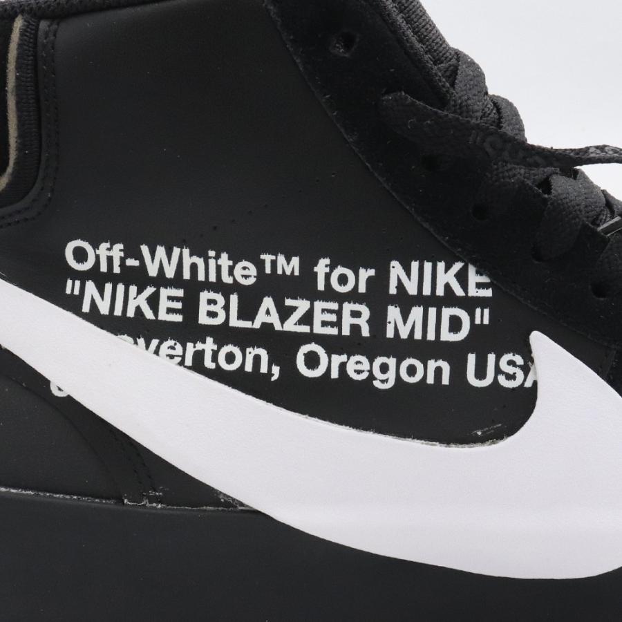 27cm NIKE × OFF-WHITE THE 10 BLAZER MID AA3832-001 ナイキ 27cm NIKE × OFF-WHITE THE 10 BLAZER MID AA3832-001 ナイキ