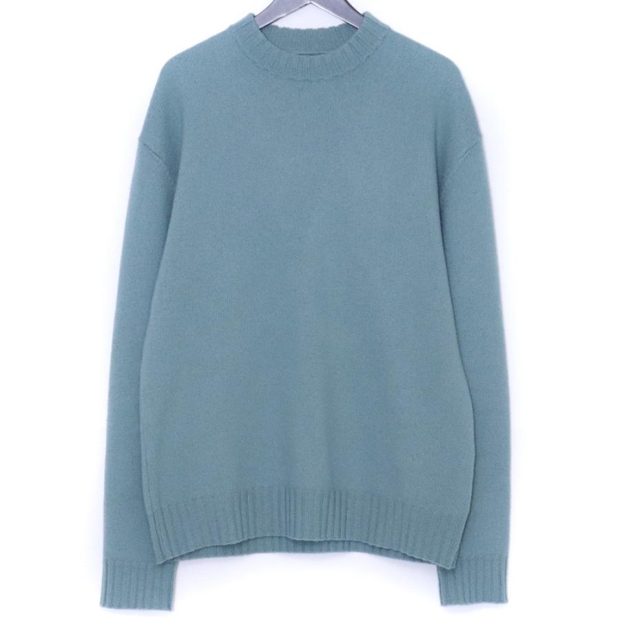 ジルサンダー ブルーニット 48サイズ JIL SANDER SWEATER CN LS サイズ