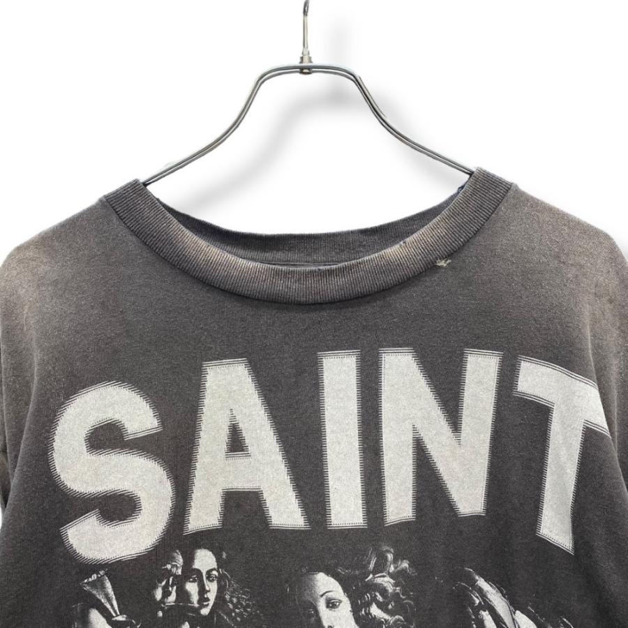 SAINT MICHAEL 25AW SS TEE MARIA BLACK XLサイズ ブラック SM-HR1