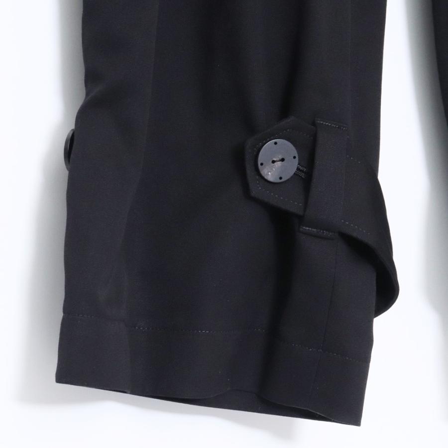 未使用 DEVOA Jodhpurs Pants Wool Gabardine サイズ2 ブラック PTI 