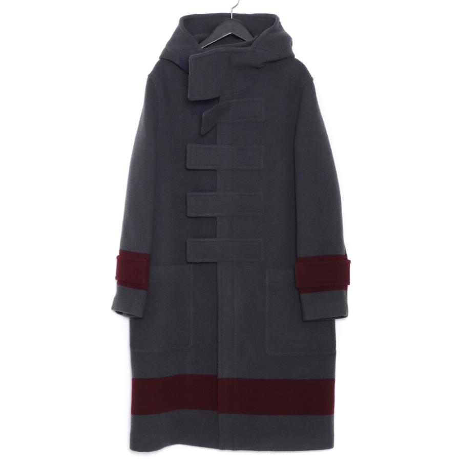 BURBERRY ストライプウールダッフルコート (VIP価格【関税 BURBERRY ストライプウールダッフルコート (VIP価格【関税